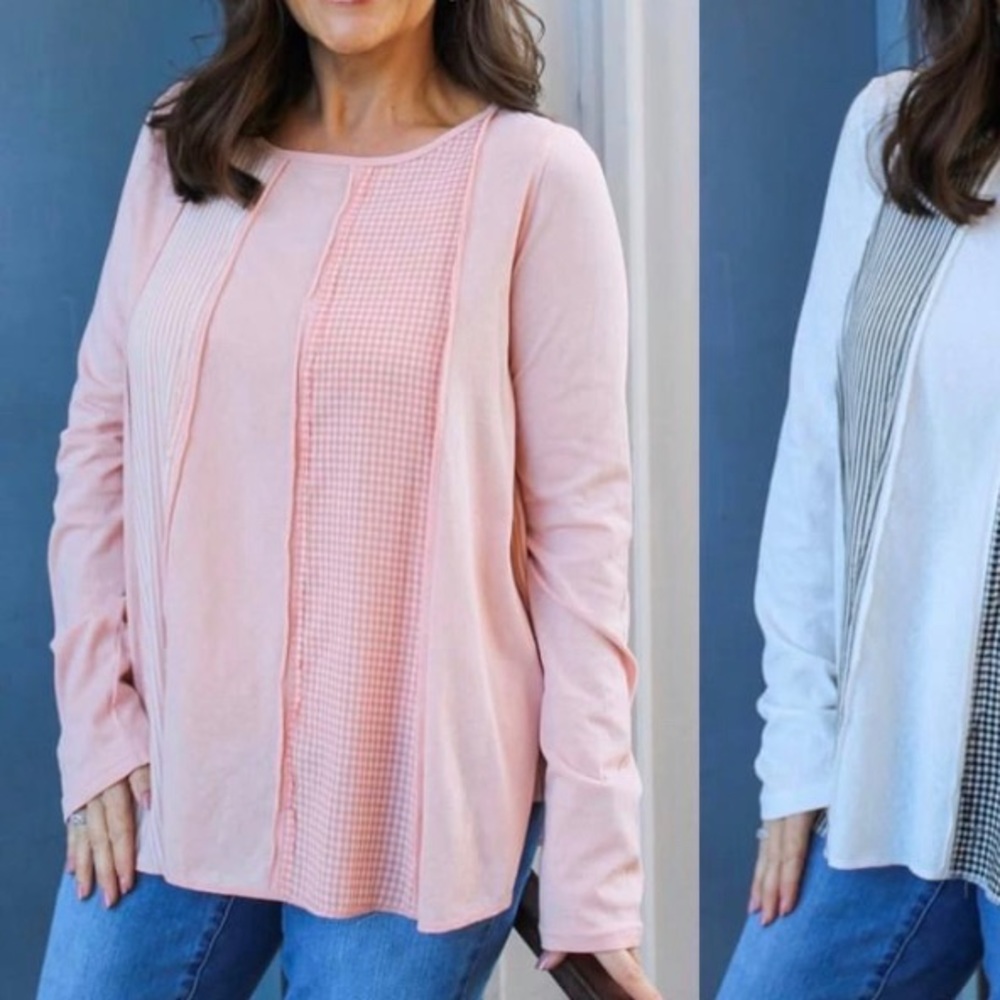 NWT easel top in pink
